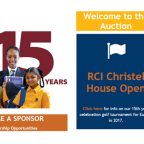 New Online Auction Site in support of RCI Christel House Golf Open 2017